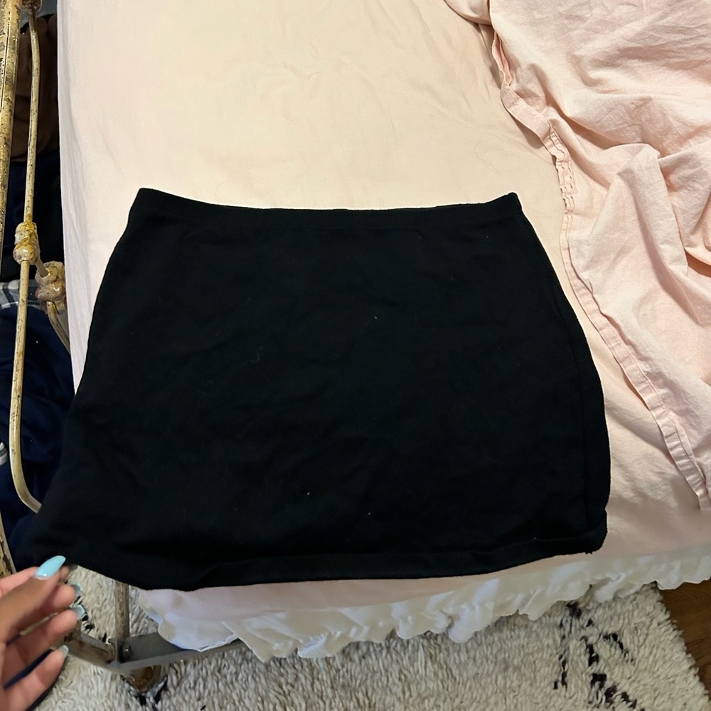 Black brandy skirt